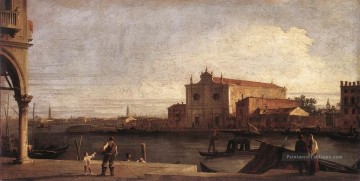  Voir Tableaux - Vue de San Giovanni Dei Battuti à Murano Thomas Gainsborough
